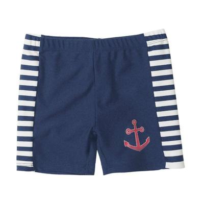 Playshoes zwemshort Anker Marine Wit-134-140