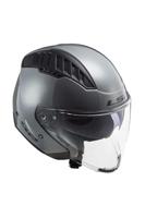 LS2 "of600 copter ii solid" jethelm helmet copter ii soli nardo grey gr. l - thumbnail