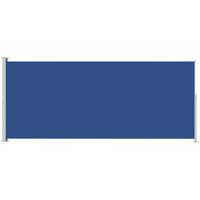 VidaXL Tuinscherm uittrekbaar 180x500 cm blauw - thumbnail