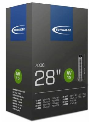 Schwalbe binnenband av15 28" smal 18/28-622 22/25-630 Schwalbe binnenband av15 28" smal 18/28-622 22/25-630