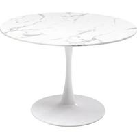 Kare Design Veneto Eettafel 110 Cm Wit Marmer - thumbnail