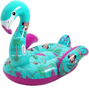 Bestway opblaasdier flamingo junior 173 x 170 cm PVC blauw/paars