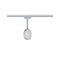 Paulmann URail Discus 230V-railsysteem lamp URail LED vast ingebouwd 5 W LED Chroom (mat), Chroom - thumbnail