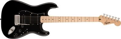 Squier Sonic Stratocaster HSS MN Black elektrische gitaar
