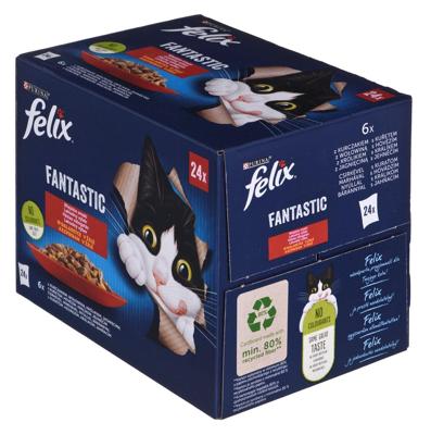 Felix Fantastic land smaken in gelei - 24x 85g