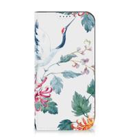iPhone 15 Pro Max | Hoesje maken | Bird Flowers - thumbnail