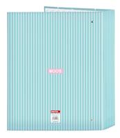 Ringmap Moos Butterflies Blauw A4 27 x 33 x 6 cm - thumbnail