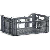 UrbanProof Urban proof fietskrat helsinki kunststof 7l as grijs 30x20x11 cm - thumbnail