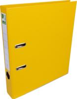 Q-CONNECT ordner, voor ft A4, volledig uit PP, rug van 5 cm, geel - thumbnail
