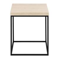 Bendt Bijzettafel 'Maresa' Travertine look, 40 x 40cm - thumbnail