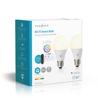 Nedis WIFILRC20E27 Smartlife Multicolour Lamp Wi-fi E27 806 Lm 9 W Rgb / Warm To Cool White Android™ / Ios Peer - thumbnail