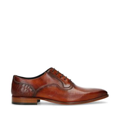 Manfield Black Label leren veterschoenen cognac Manfield Black Label leren veterschoenen cognac