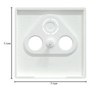 Merten MEG4123-6035 Afdekking System Design Wit 1 stuk(s) - thumbnail