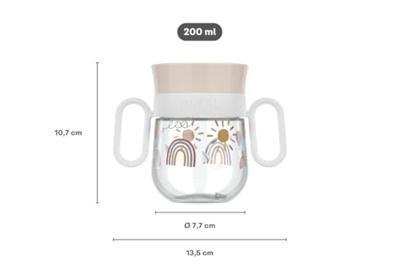 Mepal Little Dutch Fairy Garden Oefenbeker Roze/Wit Mepal Little Dutch Fairy Garden Oefenbeker Roze/Wit