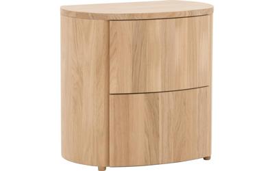 Goossens Excellent Nachtkastje Donna, Nachtkastje 2 laden Goossens Excellent Nachtkastje Donna, Nachtkastje 2 laden