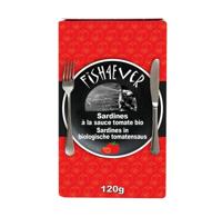 Fish 4 Ever Sardines in tomatensaus 120 Gram - thumbnail