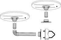 MegaSat T4 Actieve DVB-T/T2 omnidirectionele antenne Auto, Mobiel, Vrachtwagen, Buiten Versterking: 30 dB Wit - thumbnail