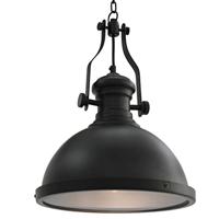 VidaXL Plafondlamp rond e27 zwart - thumbnail