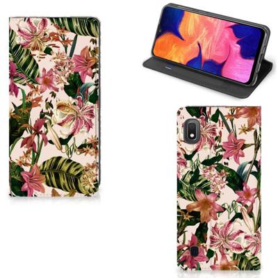 Samsung Galaxy A10 Smart Cover Flowers