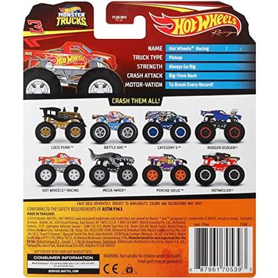 Hot Wheels Monster Trucks 1:64 - thumbnail
