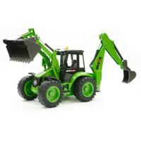 Huina RC 1/14 Backhoe Excavator Tractor 9-ch 2.4Ghz - thumbnail