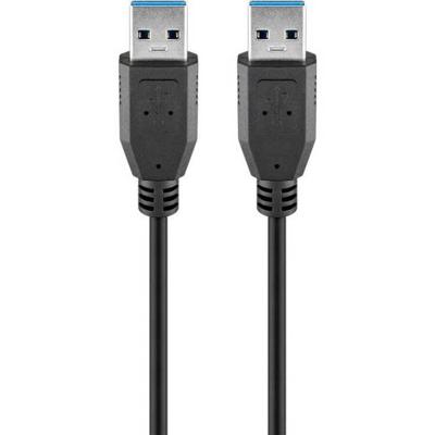 Goobay TCOCUAA18U3 USB-kabel USB 3.2 Gen 1 (3.1 Gen 1) 3 m USB A Zwart Goobay TCOCUAA18U3 USB-kabel USB 3.2 Gen 1 (3.1 Gen 1) 3 m USB A Zwart