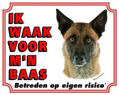 Mechelaar Waakbord - Ik waak voor mijn baas