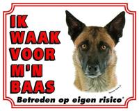 Mechelaar Waakbord - Ik waak voor mijn baas - thumbnail