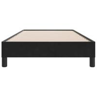 Bedframe zonder matras 90x220 cm fluweel zwart - thumbnail