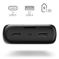 Hama Power Pack Performance 24 24000mAh 3 Uitgangen: USB-C 2x USB-A Antr. - thumbnail