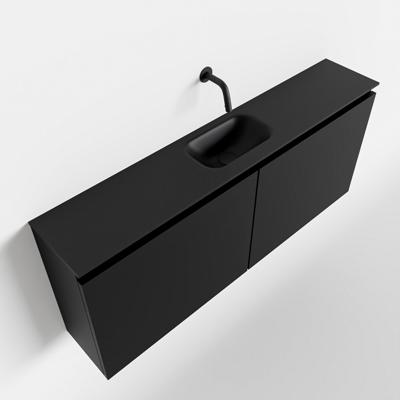 MONDIAZ TURE 120cm toiletmeubel urban. EDEN wastafel urban midden geen kraangat