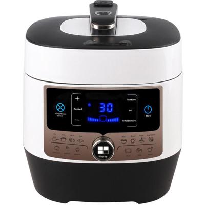 Multicooker Pressure 5.5L - Zwart/Wit - RVS - 1000W
