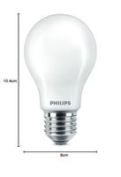 Philips LED 871951432385800 LED-lamp Energielabel D (A - G) E27 Peer 6 W = 60 W Warmwit (Ø x l) 60 mm x 104 mm 1 stuk(s) - thumbnail