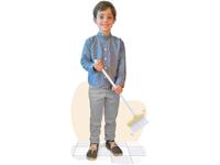 Reinig & Opberg Kit Pipo 23 x 23 x 100 cm - thumbnail