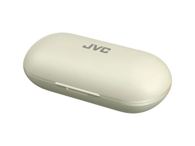 JVC HA-NP35T-W-U Nearphones ,True Wireless Earbuds, Open Ear Design, Noise Cancelling voor duidelijk begrijpen, waterbescherming (IPX4), microfoon-muting-functie, 17 uur afspelen, Bluetooth 5.1, Wit