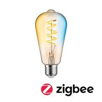29157 Paulmann Home LED-lamp E27 Energielabel: G (A - G) 7.5 W Warmwit tot koudwit Goud - thumbnail