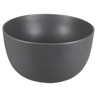 Waskom Differnz Tulip 40 cm Keramiek Mat Donker Grijs Differnz - thumbnail