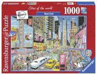 Ravensburger puzzel Fleroux Cities of the world: New York - 1000 stukjes - thumbnail