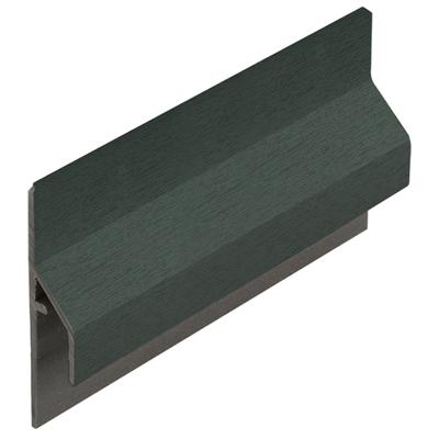 Trim/kraal aansluitprofiel Donkergroen (dakrand) - Keralit (2843)