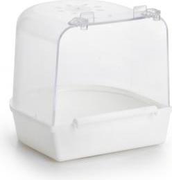 Rond badhuisje voor vogels groot wit Rond badhuisje voor vogels groot wit