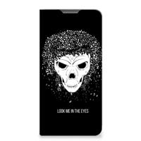 Mobiel BookCase Motorola Moto G52 | Moto G82 Skull Hair - thumbnail