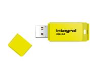 Integral INFD64GBNEONYL3.0 USB flash drive 64 GB USB Type-A 3.2 Gen 1 (3.1 Gen 1) Geel - thumbnail