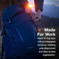 Osprey Kestrel 68 Backpack Heren Black S/M - thumbnail