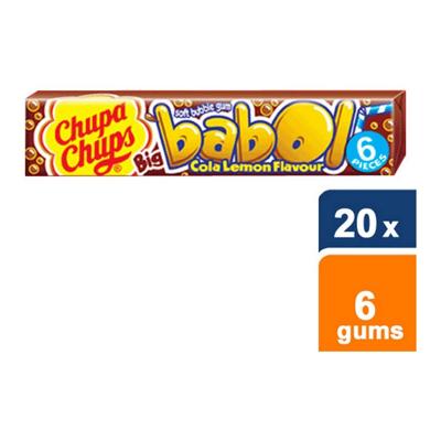 Chupa Chups - Big Babol Cola Lemon - 20x 6 stuks