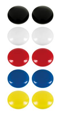 Westcott AC-E10814 Magneet Assorti Pak à 10st. Ø 25x11,8mm, 300g