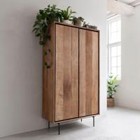 DTP Home Opbergkast 'Metropole' Teakhout, 180 x 90cm - thumbnail