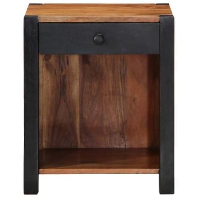 Nachtkastje 2 pcs Bruin 40 x 35 x 50 cm Massief acaciahout