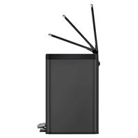 Eko Essential Recycler pedaalemmer 20 + 9 l, zwart - thumbnail