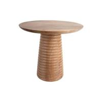 Leitmotiv [DL] Side Table Force Gelaagde Base Large Mango Wood - - thumbnail