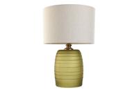 Bureaulamp Home ESPRIT Groen Beige Gouden Kristal 50 W 220 V 38 x 38 x 57 cm - thumbnail